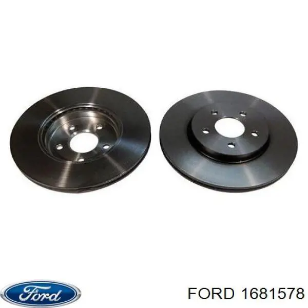 1681578 Ford диск тормозной передний