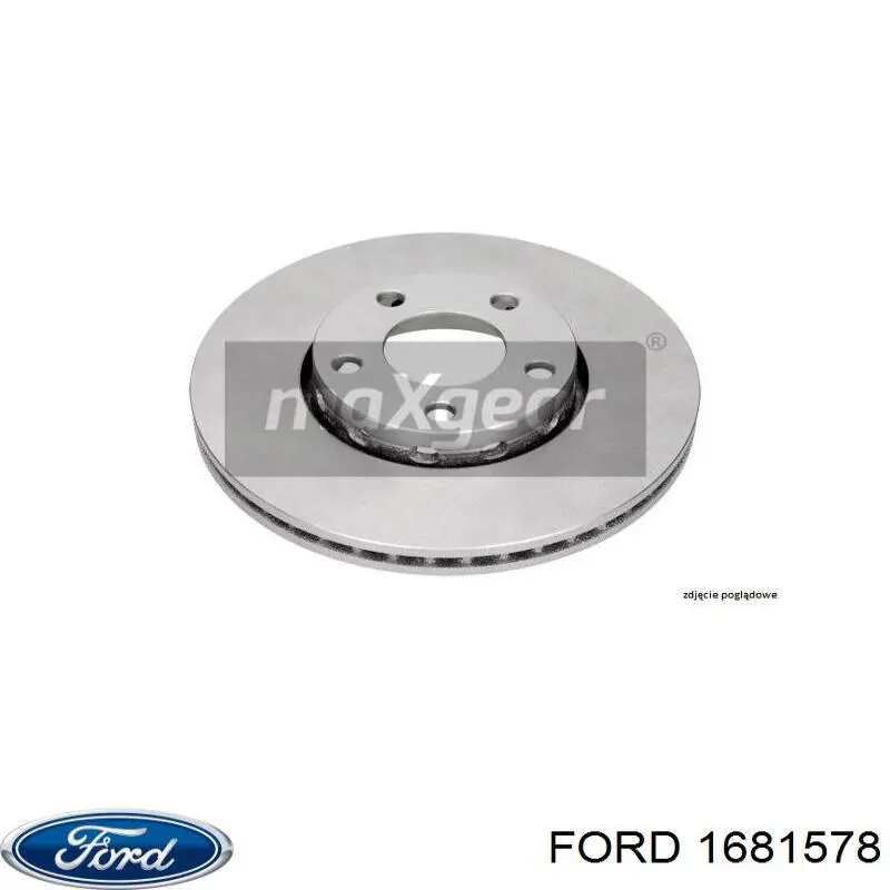 Тормоз дисковый передний Ford 1681578 цена, от 37.88 USD