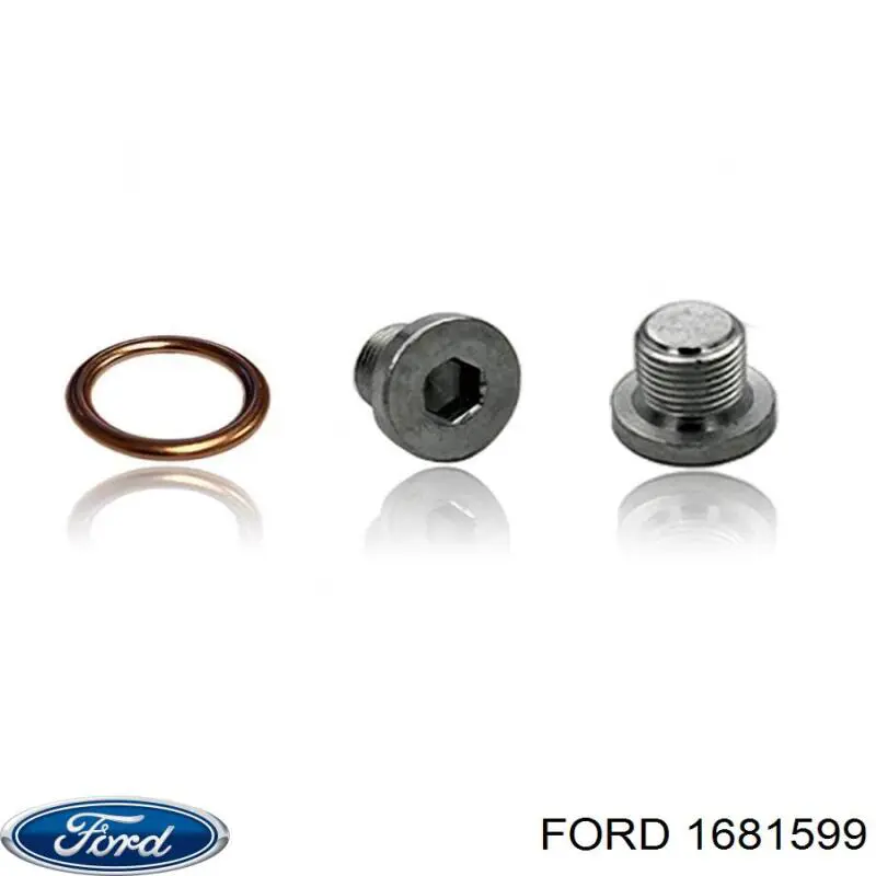Пробка поддона двигателя Ford 1681599