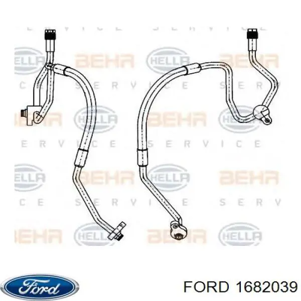 Купить AP120000P Mahle Original Шланг кондиционера, от компрессора к радиатору