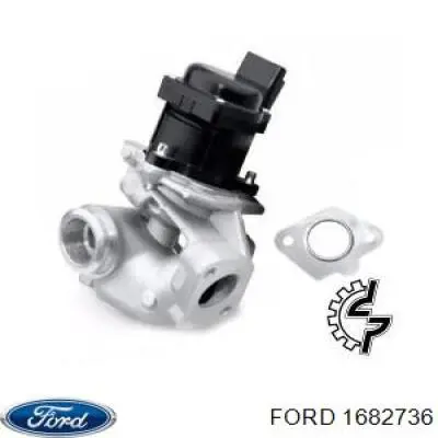 1682736 Ford válvula egr de recirculação dos gases