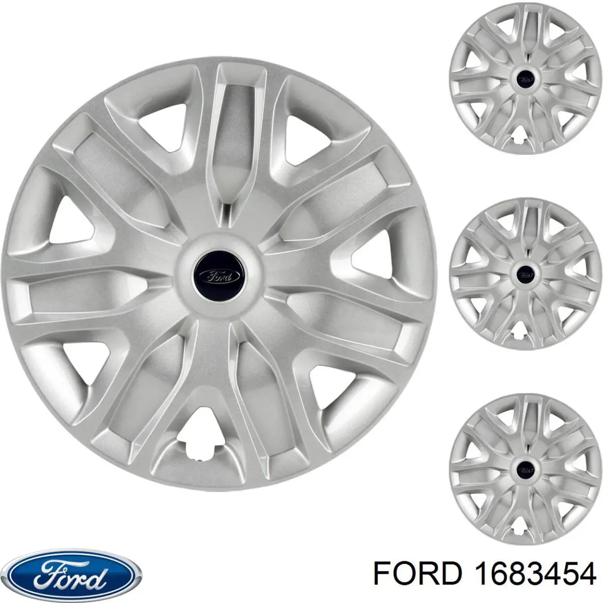 Колпак колесного диска Ford 1683454 цена, от 11.66 USD