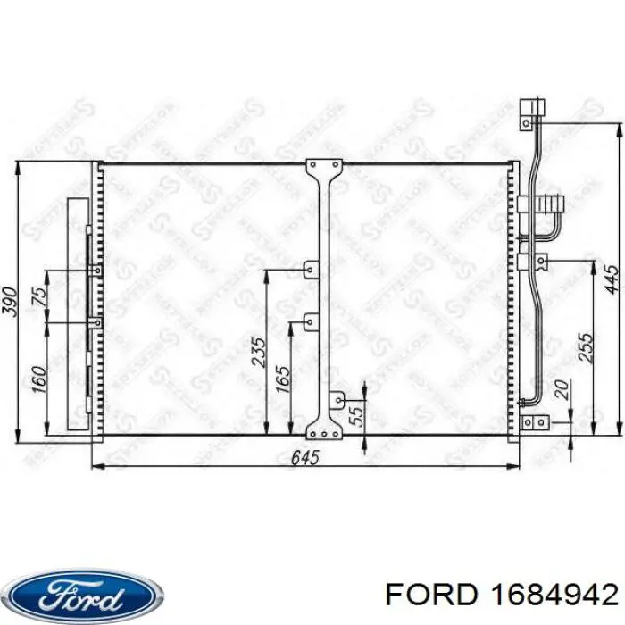 Купить 1684942 Ford Радиатор системы охлаждения кондиционера