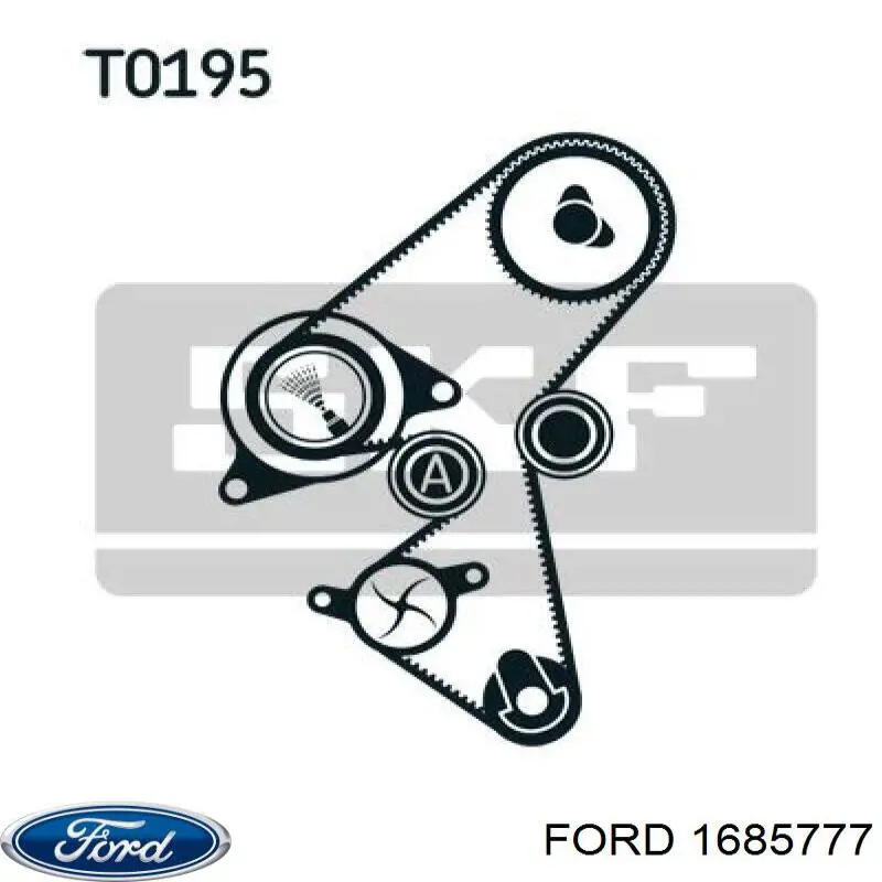 Ролик ГРМ 1685777 Ford