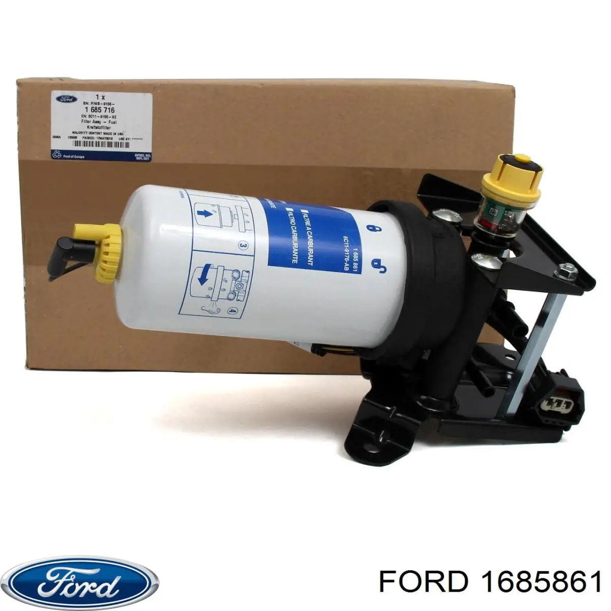Топливный фильтр Ford: Transit, 1685861 (ID#1845542747), цена