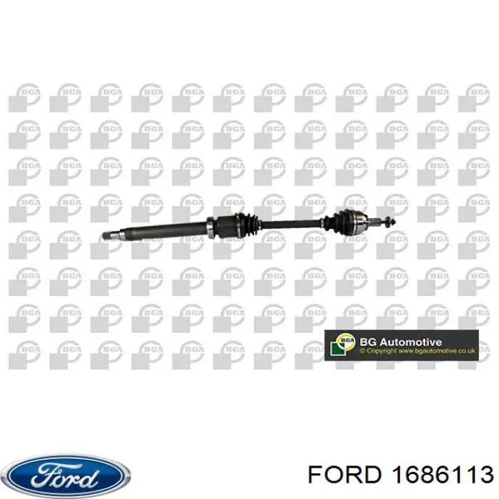 Привод передний правый Ford 1686113 цена, от 121.97 USD