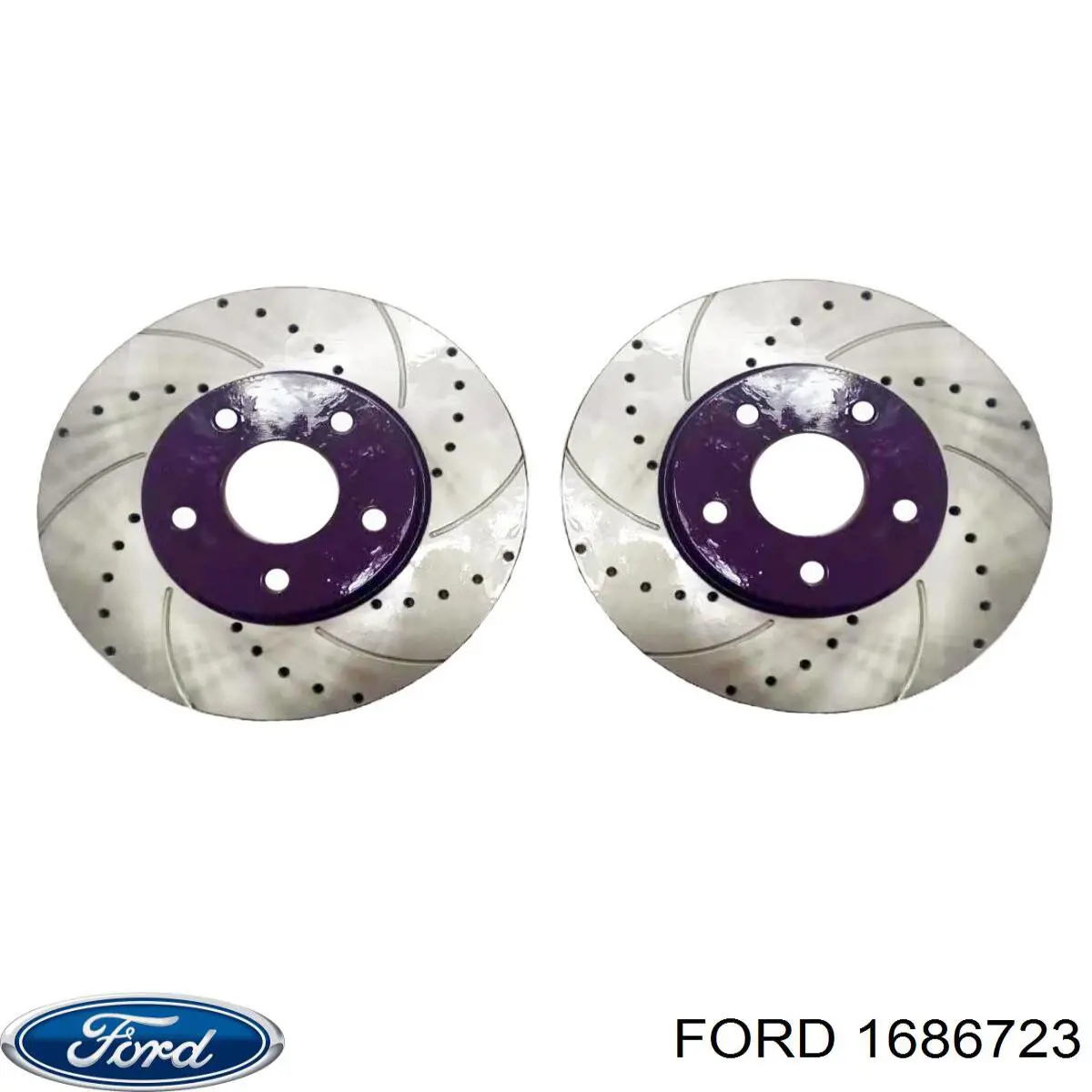 Купить 1686723 Ford Ротор тормозной
