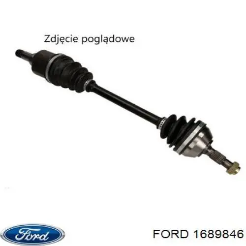 Привод передний правый Ford 1689846 цена, от 86.56 USD