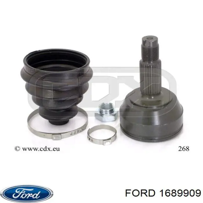 Правая полуось 1690685 Ford