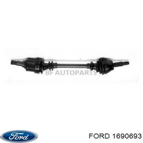 Купить 1690693 Ford Привод в сборе левый