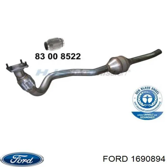 Катализатор 1690894 Ford