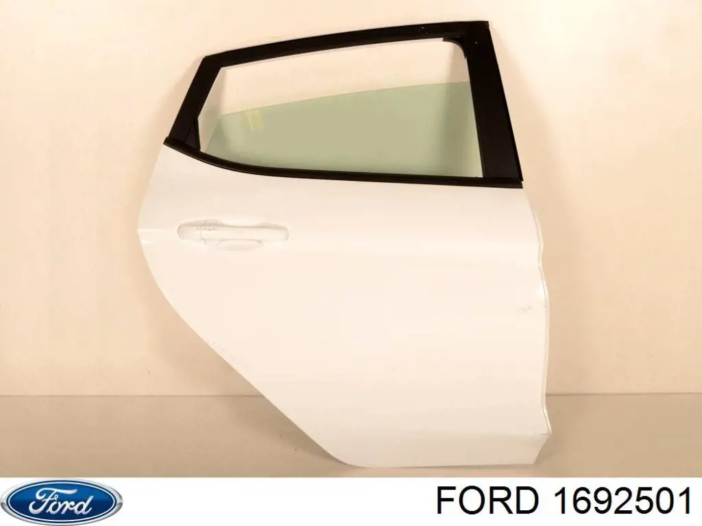 Porta traseira direita para Ford Fiesta (CB1)