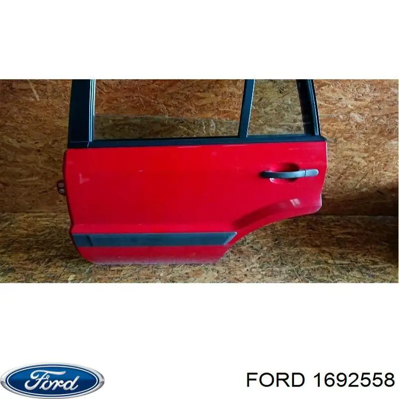 Задняя левая дверь Форд Фьюжн JU (Ford Fusion)