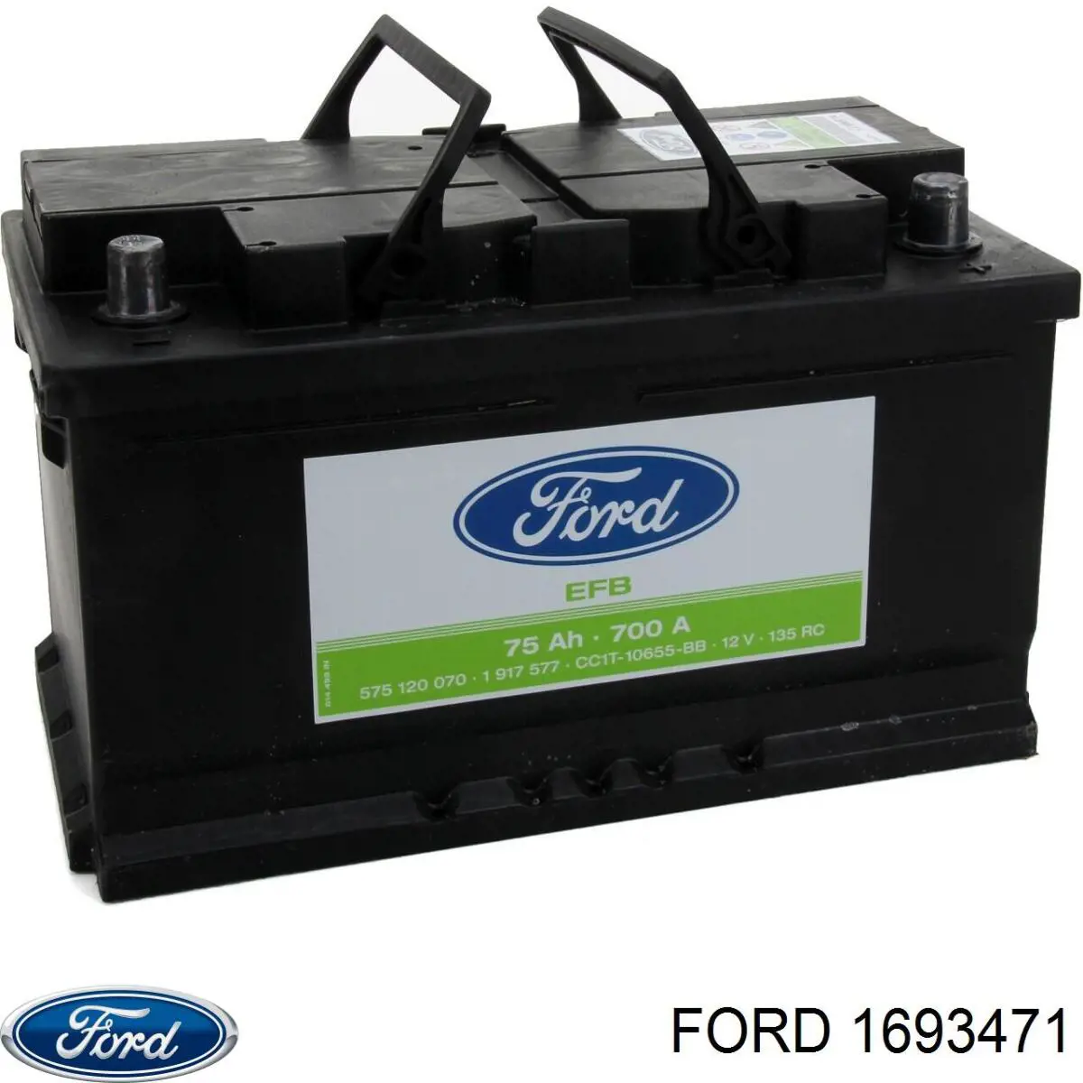 Аккумулятор Ford 1693471