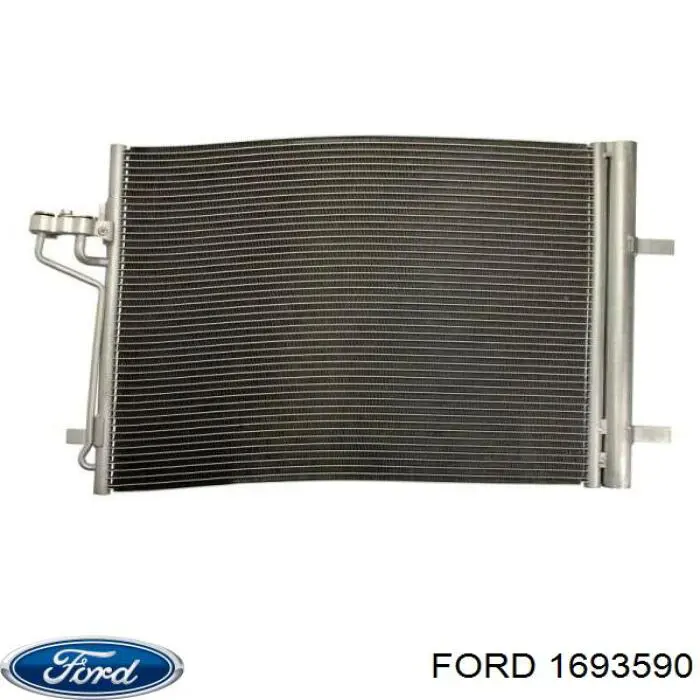 Купить 1693590 Ford Радиатор системы охлаждения кондиционера