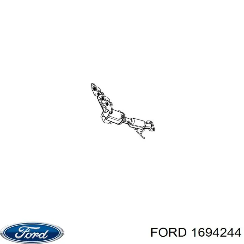 Каталитический нейтрализатор отработавших газов Ford 1694244 цена, от 66.27 USD