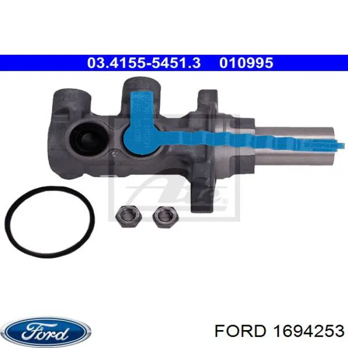Купить 1694253 Ford Главный тормозной цилиндр