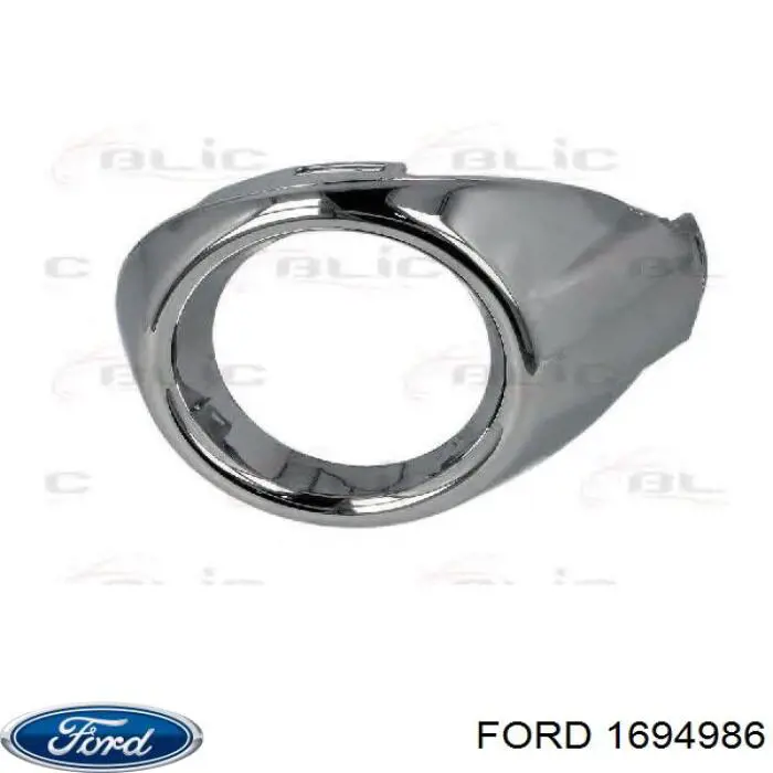 Ободок (окантовка) фары противотуманной левой 1694986 Ford