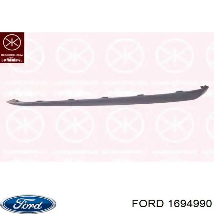 Купить 1694990 Ford Молдинг бампера переднего левый