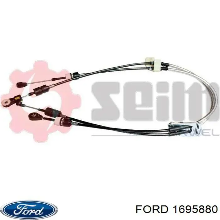 1695880 Ford cabo de mudança duplo