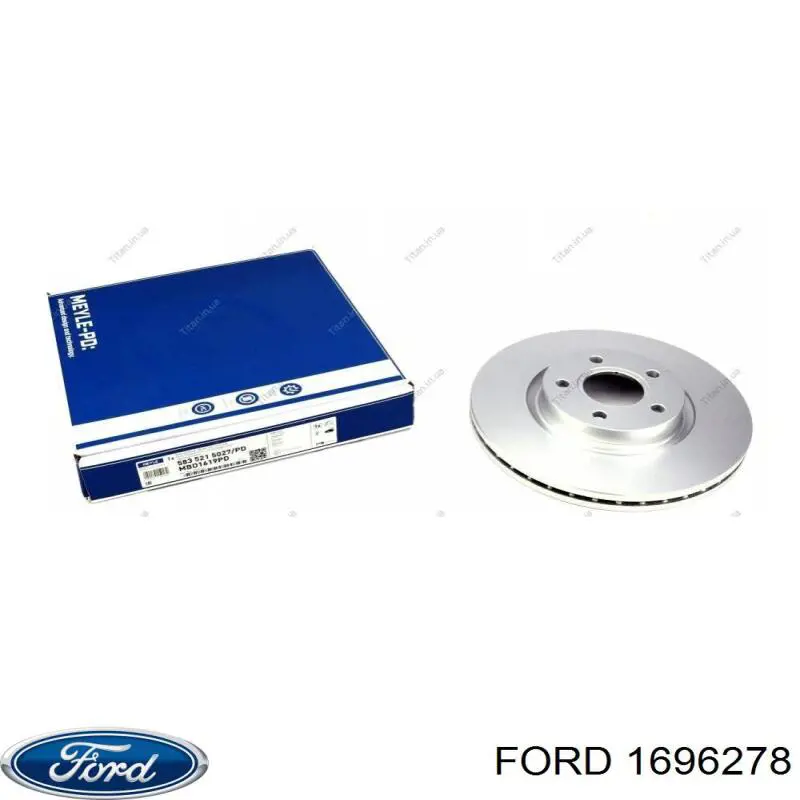 1696278 Ford Левое боковое зеркало