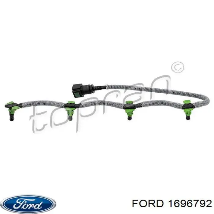 Купить 1696792 Ford Обратная топливная трубка