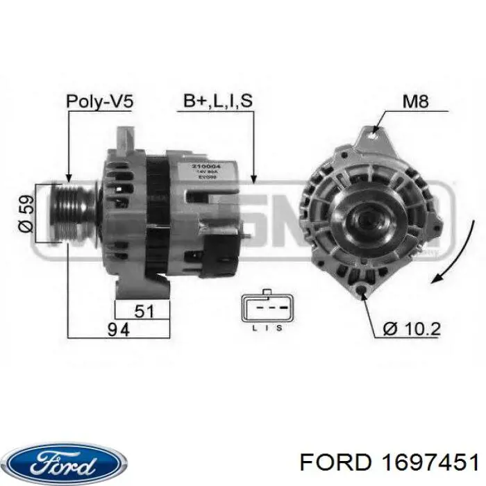 1697451 Ford 