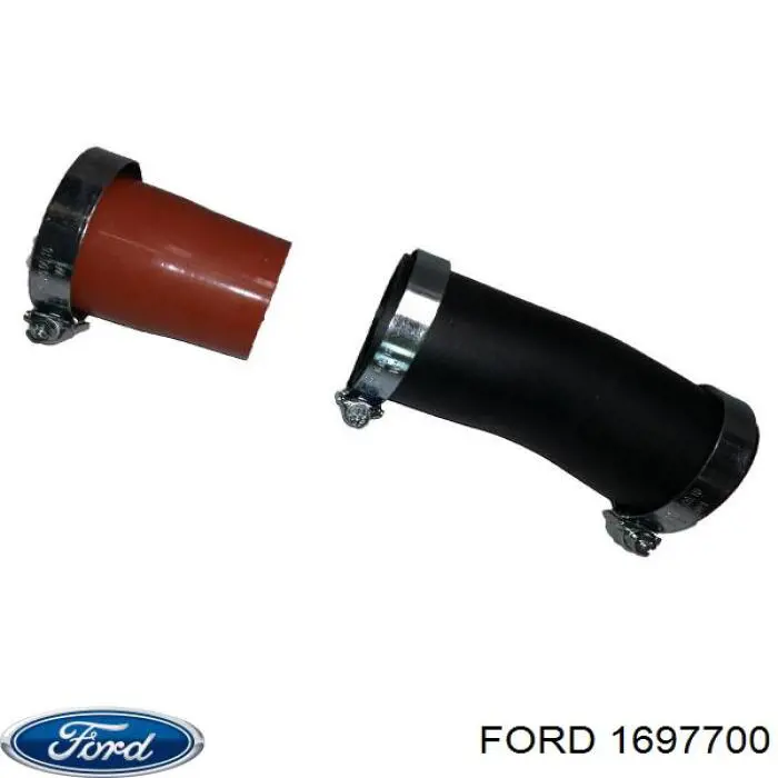 1683670 Ford патрубок воздушный, выход из турбины/компрессора (наддув)