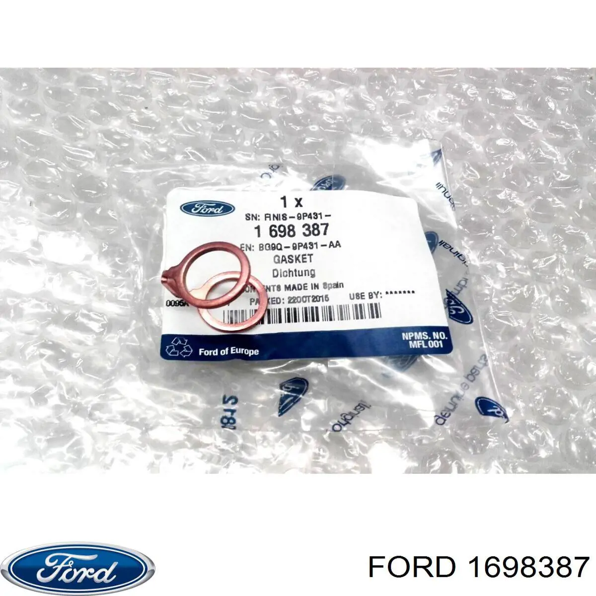 Прокладка шланга отвода масла от турбины Land Rover LR023175 цена, от 15.67 USD