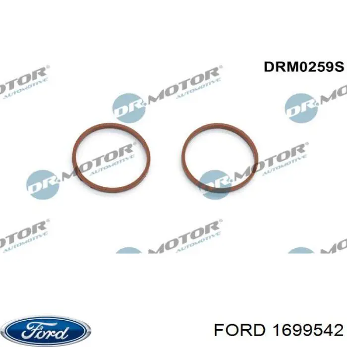 Купить 1699542 Ford Прокладка впускного коллектора