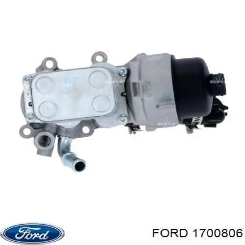 1700806 Ford radiador de óleo (frigorífico, debaixo de filtro)