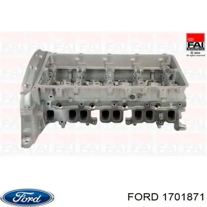 Головка блока цилиндров 1701871 Ford