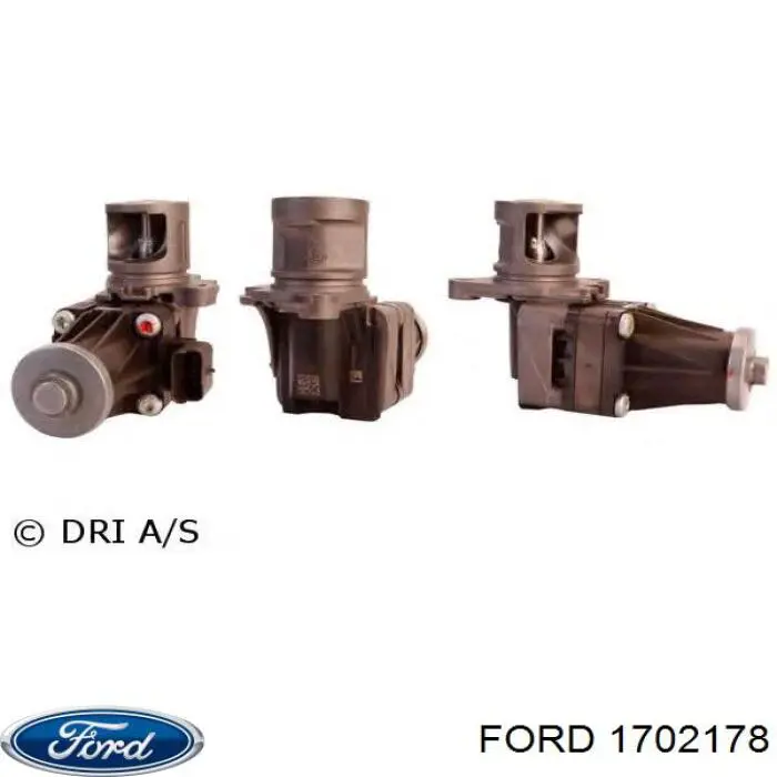 Клапан EGR, рециркуляции газов Ford 1702178