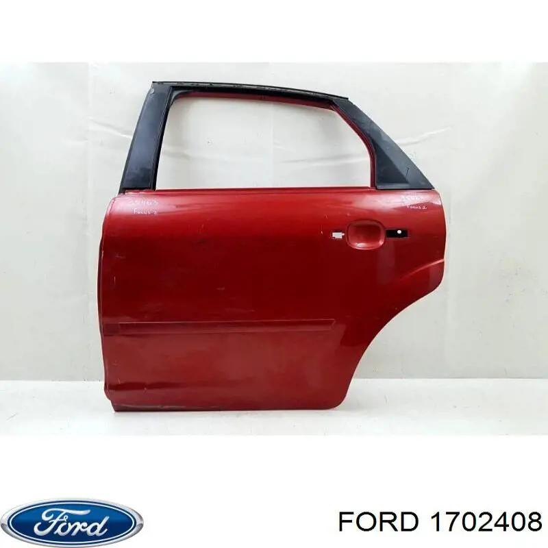 1702408 Ford дверь задняя левая
