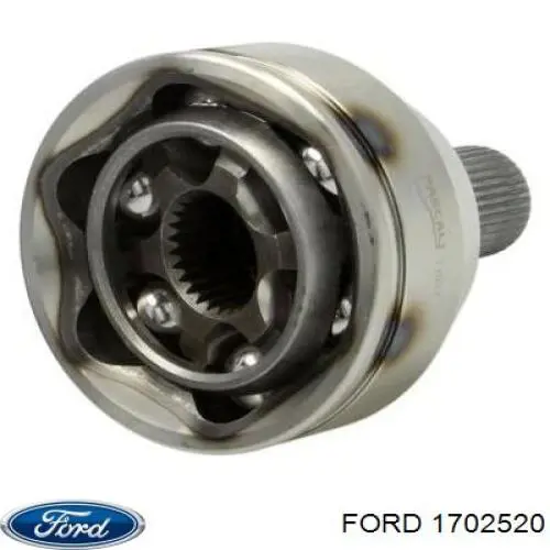 1702520 Ford Полуось передняя, правая