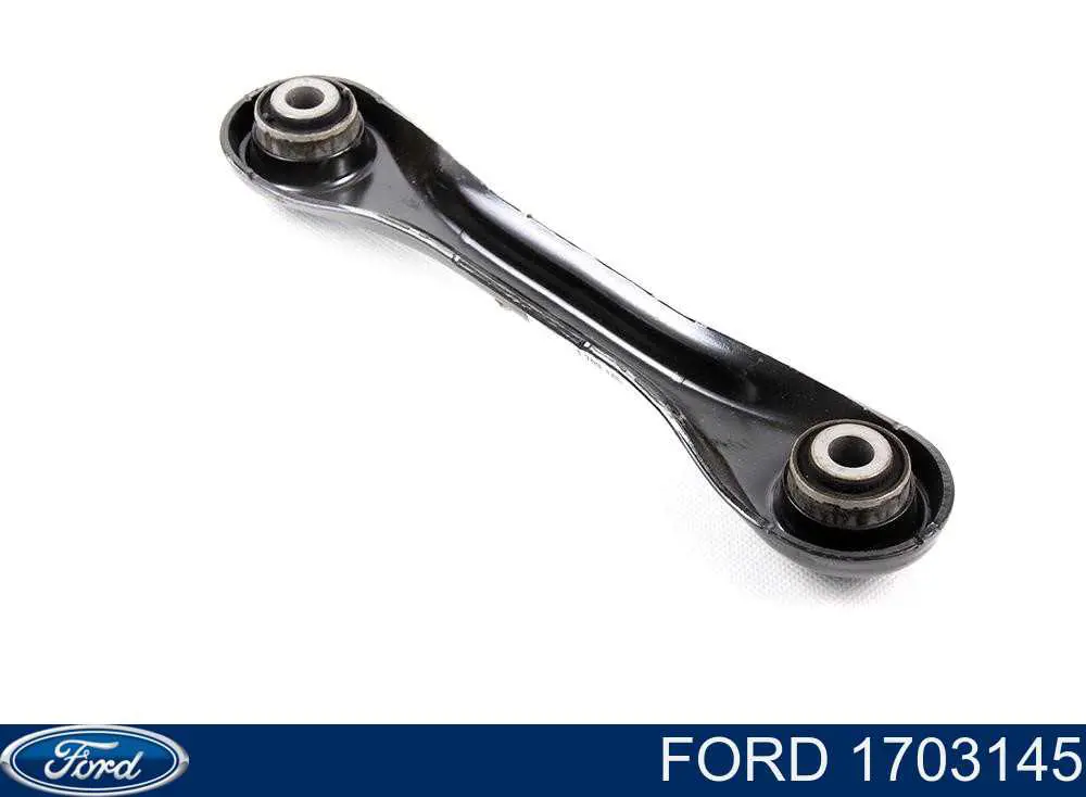 1703145 Ford braço oscilante inferior esquerdo de suspensão traseira/direita