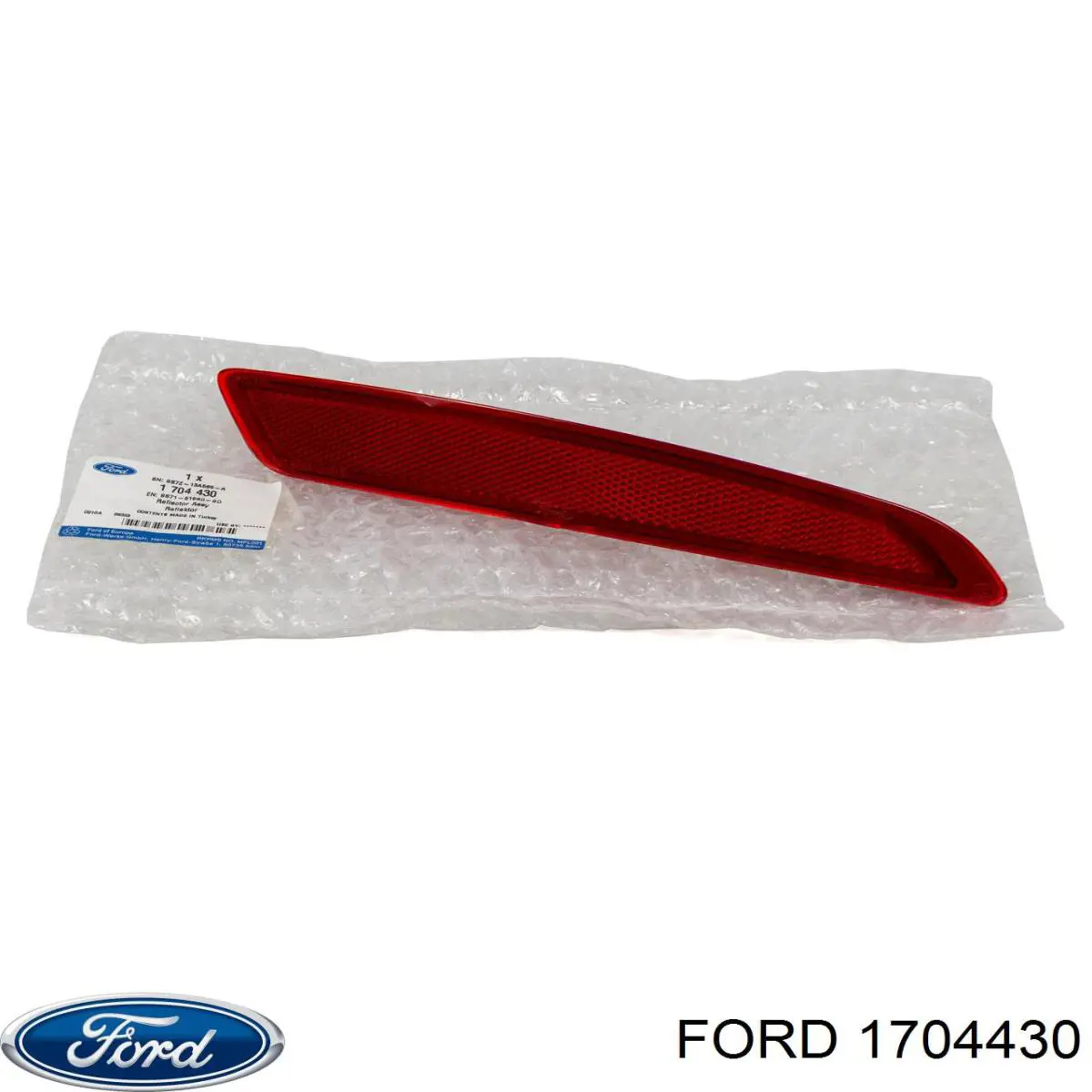 Retrorrefletor (refletor) do pára-choque traseiro direito para Ford Mondeo (CA2)