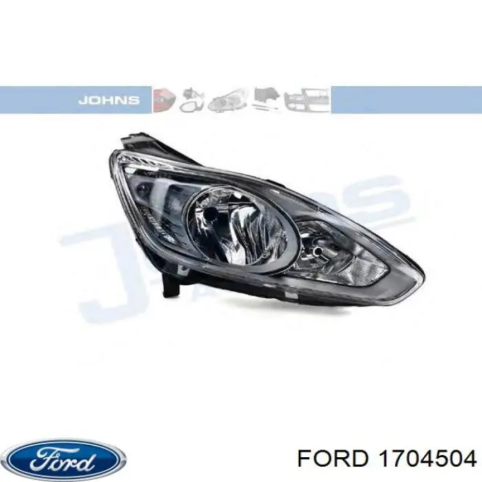 Фара правая 1704504 Ford