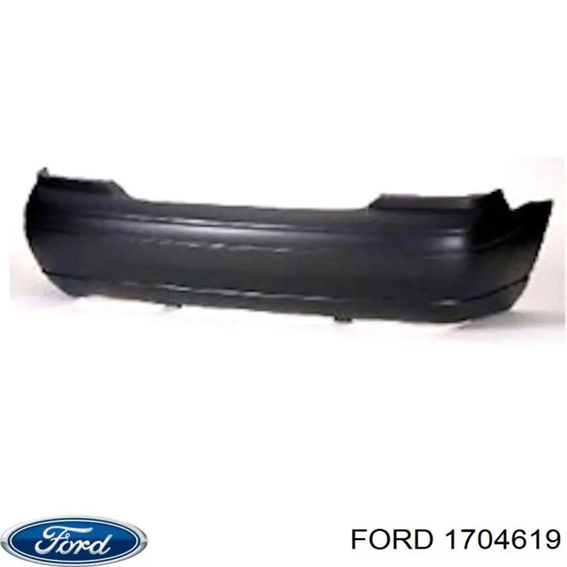 1704619 Ford Задний бампер