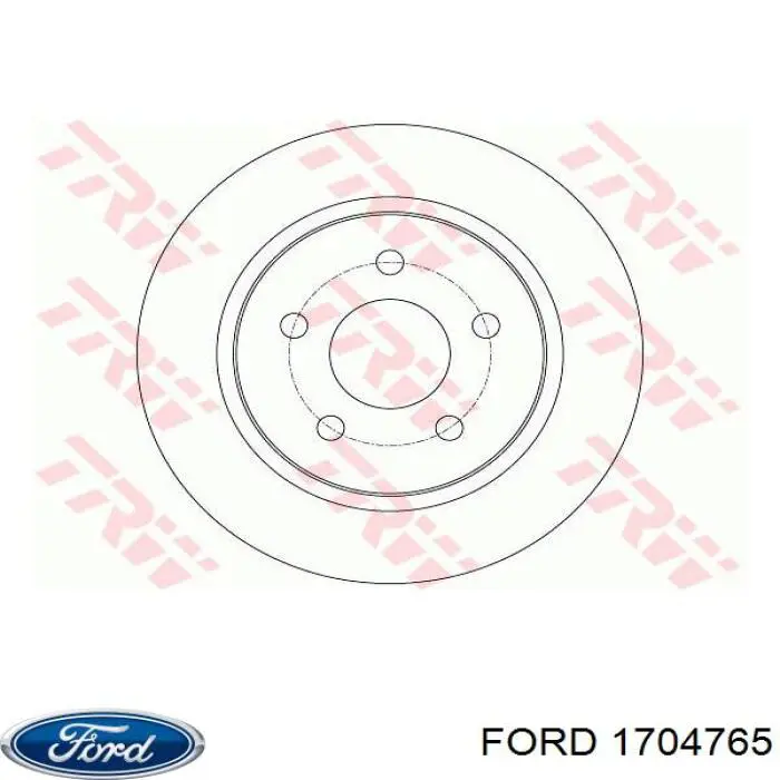 Тормозные диски 1704765 Ford
