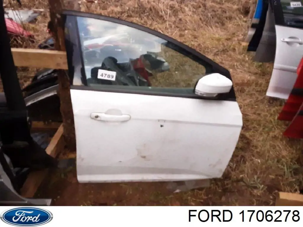 Передняя правая дверь Форд Фокус 3 (Ford Focus)