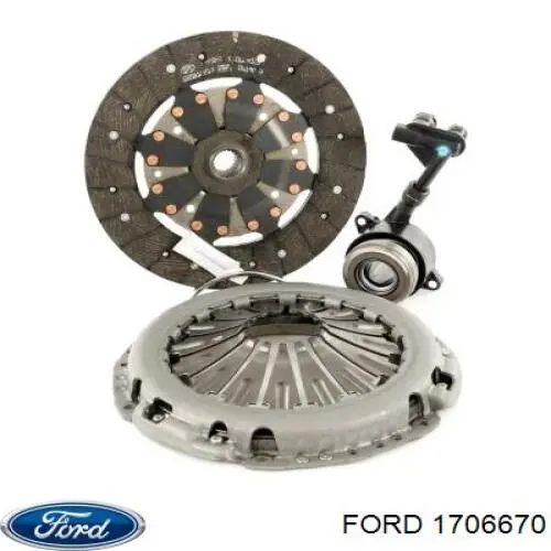 Купить 1706670 Ford Цилиндр сцепления в сборе с выжимным подшипником