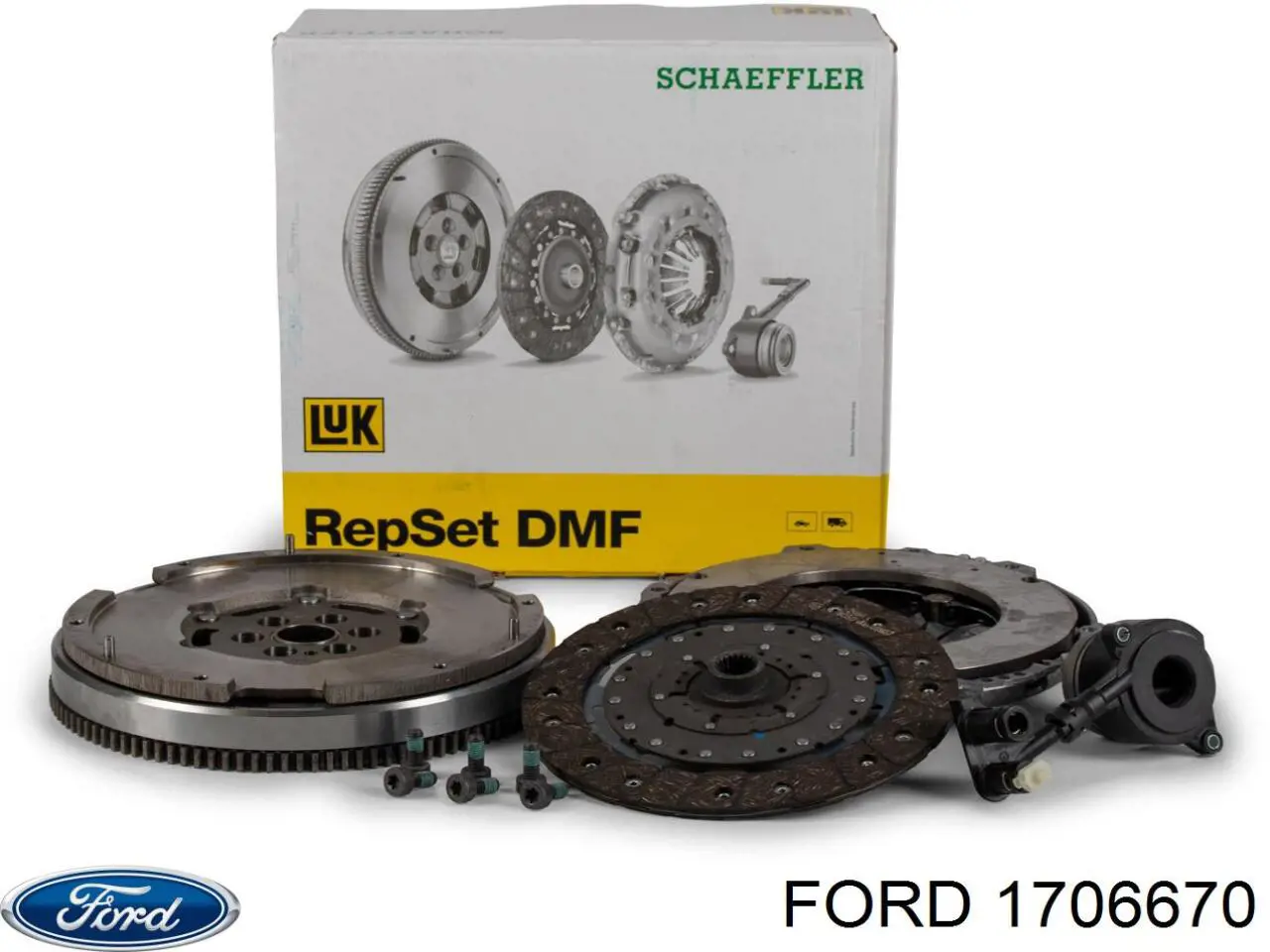 Рабочий цилиндр сцепления в сборе 1706670 Ford