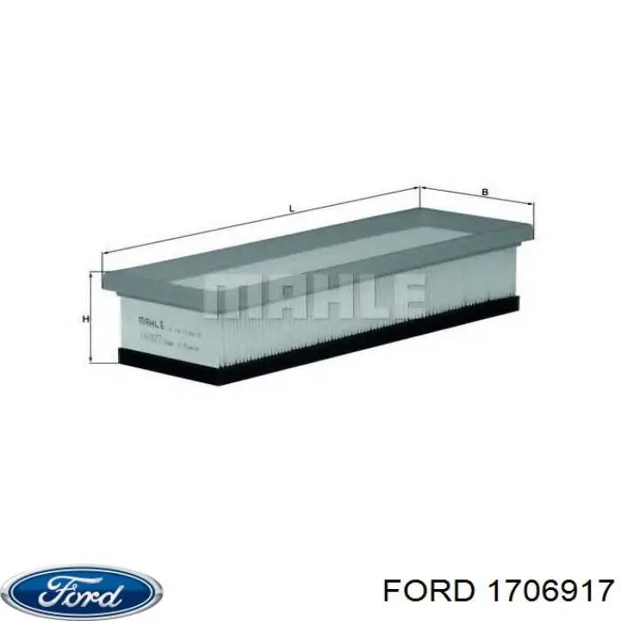 1706917 Ford Воздушный фильтр двигателя