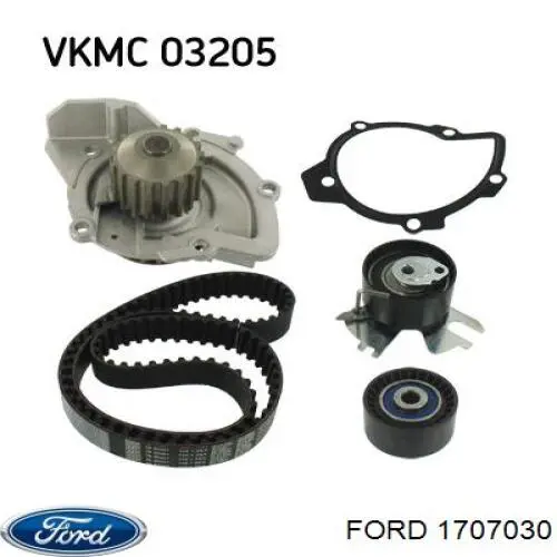 Зубчатый ремень Ford 1707030 цена, от 29.62 USD