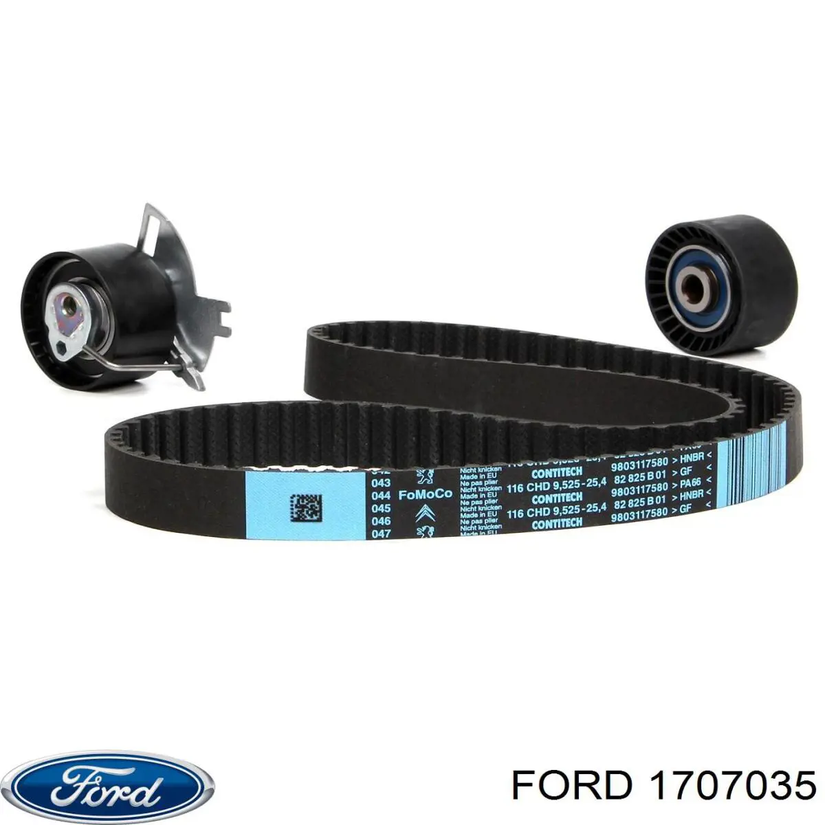 Ролик ремня ГРМ, паразитный Ford 1707035