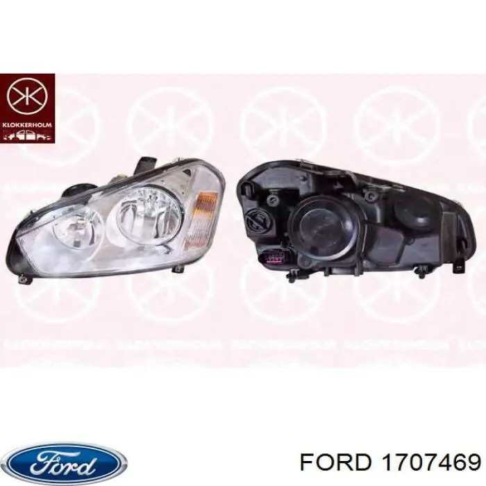 Фара левая Ford 1707469 цена, от 110.89 USD