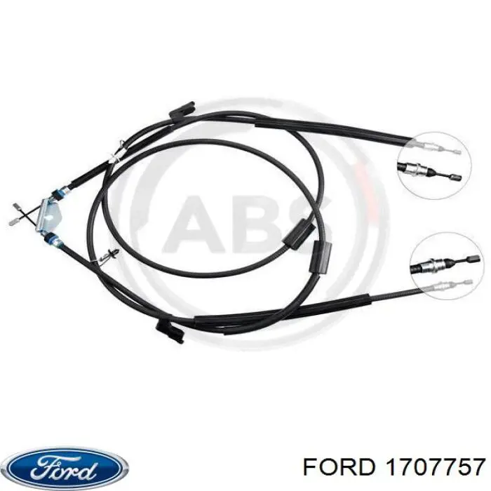 Задний трос ручника Ford 1707757 цена, от 19.71 USD