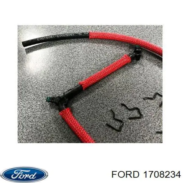 Трубка топливная, обратная от форсунок Ford 1708234 цена, от 30.05 USD