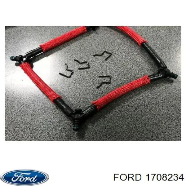 Купить 1708234 Ford Обратная топливная трубка